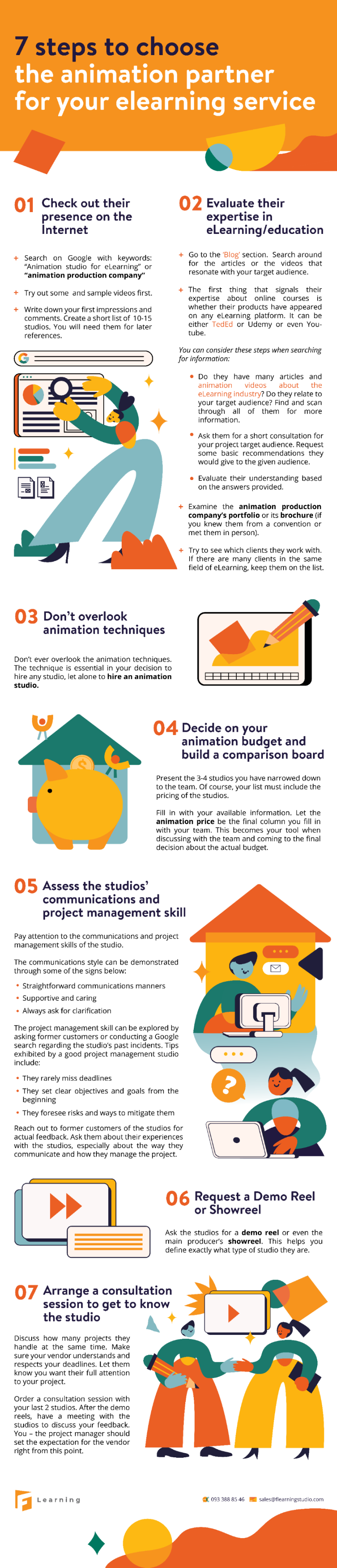 Enhance completion rate infographics