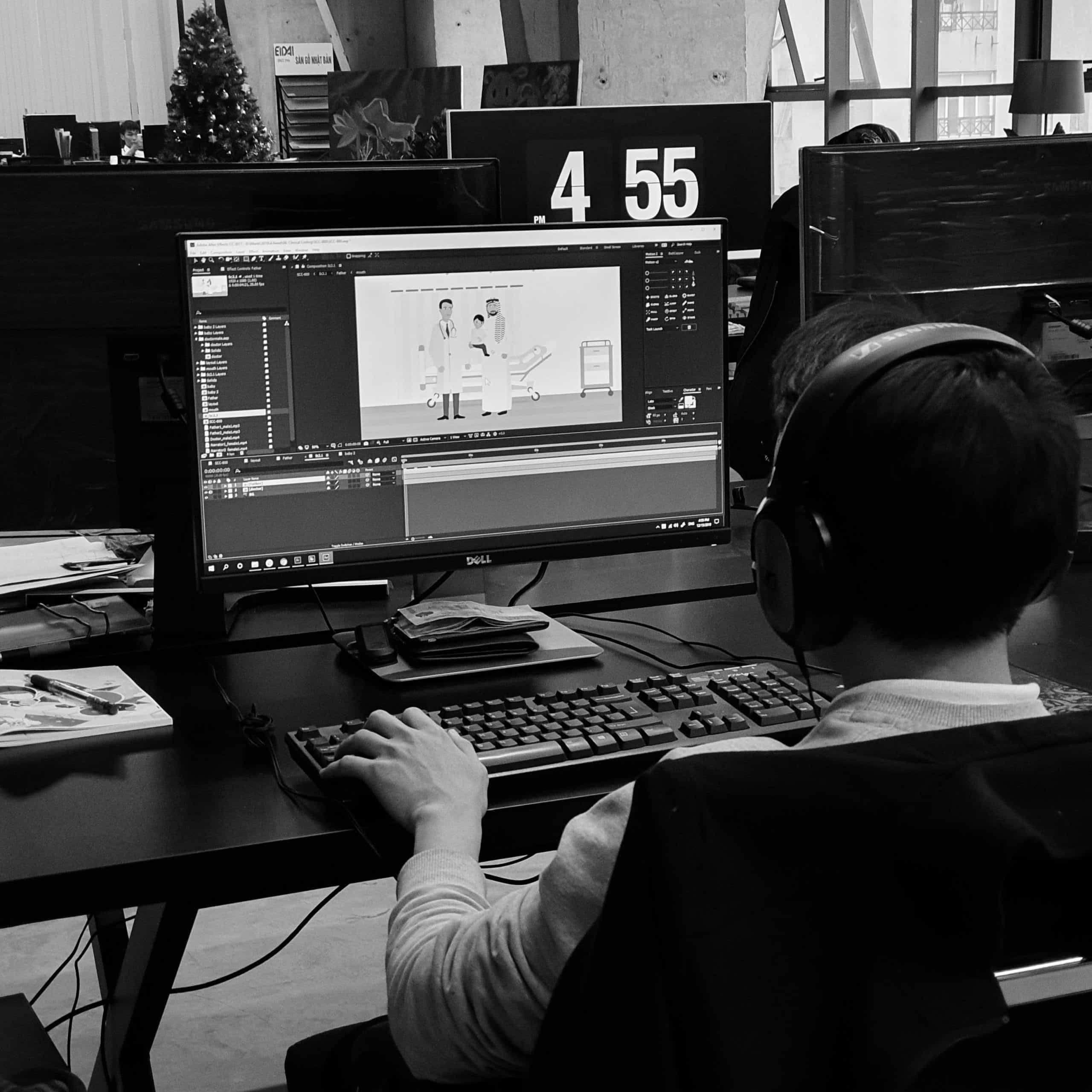 A Day In The Life of An Animator at F. Learning Studio 3 The life of an animator at studio