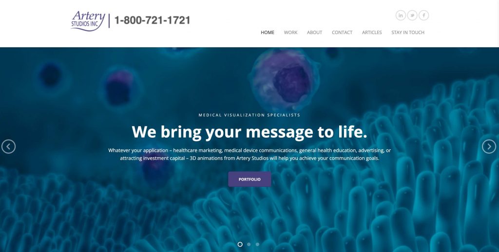 Top 5 Healthcare Animation Studios in Toronto 6 healthcare animation company toronto artery