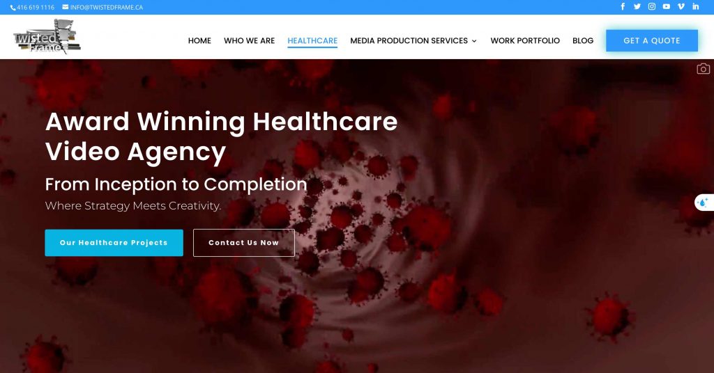 Top 5 Healthcare Animation Studios in Toronto 4 twisted frame healthcare animation studio toronto scaled