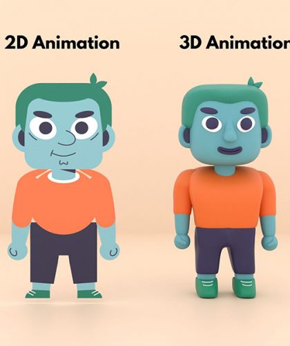 2D vs 3D animation