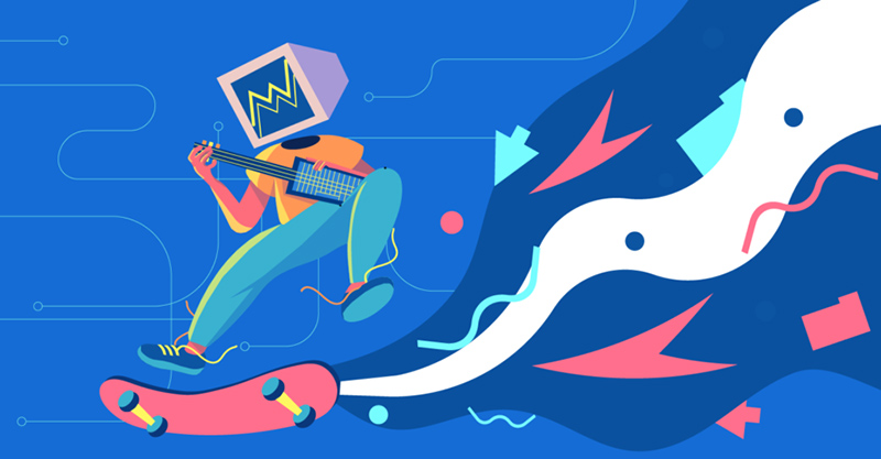 2d motion graphics examples