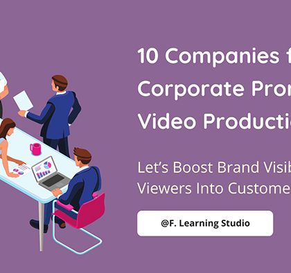 corporate promotional video production